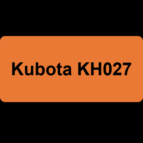Kubota KH027